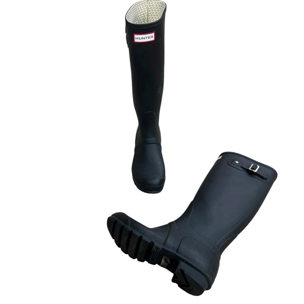 HUNTER Women's Original Tall Rain Boots Sz 7